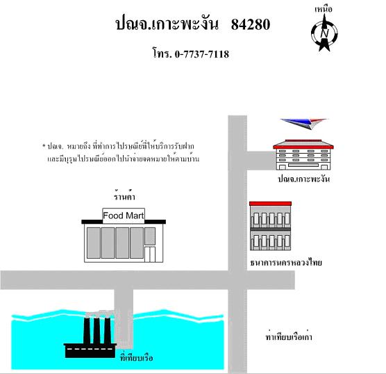 ไปรษณีย์เกาะพะงัน